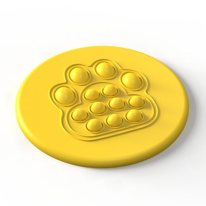 silicone dog frisbees
