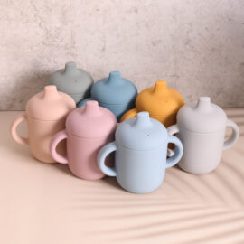 High quality custom silicone sippy cup