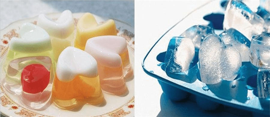 Silicone jelly/pudding mold