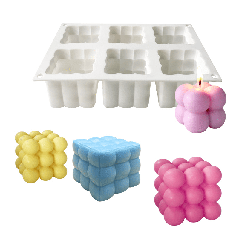 Silicone soap mold