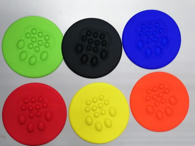 dog friendly silicone frisbee