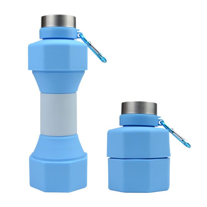 silicone water bottle for fitness