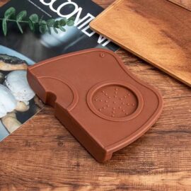 Food grade silicone tamping mat for coffee powder maker