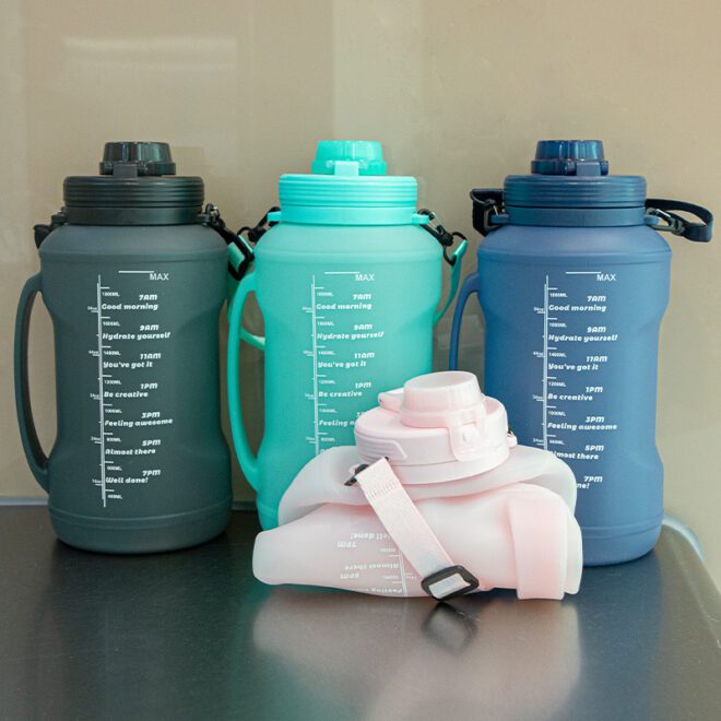 Customizable Foldable Camping Water Bottle