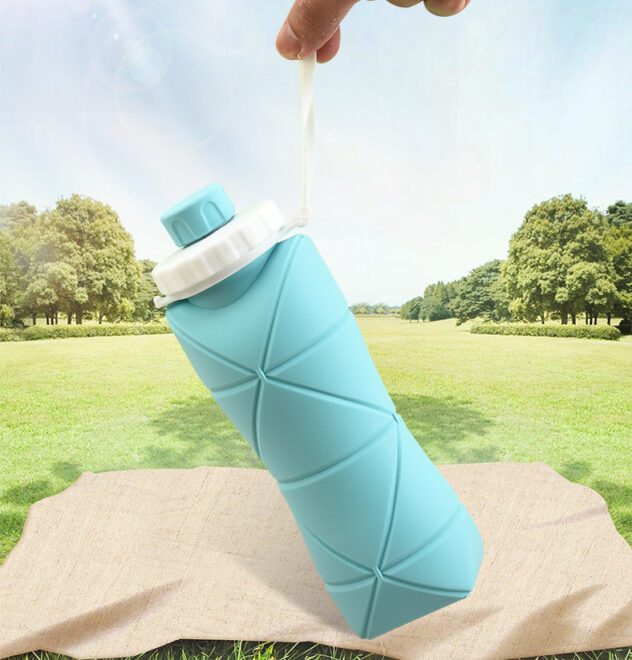 Premium grade silicone foldable water bottles for wholesale and bulk orders