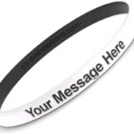 Custom Personalized Silicone Rubber Bracelet