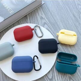 AirPods case cover, Soft Silicone Skin Full Protective AirPod Case