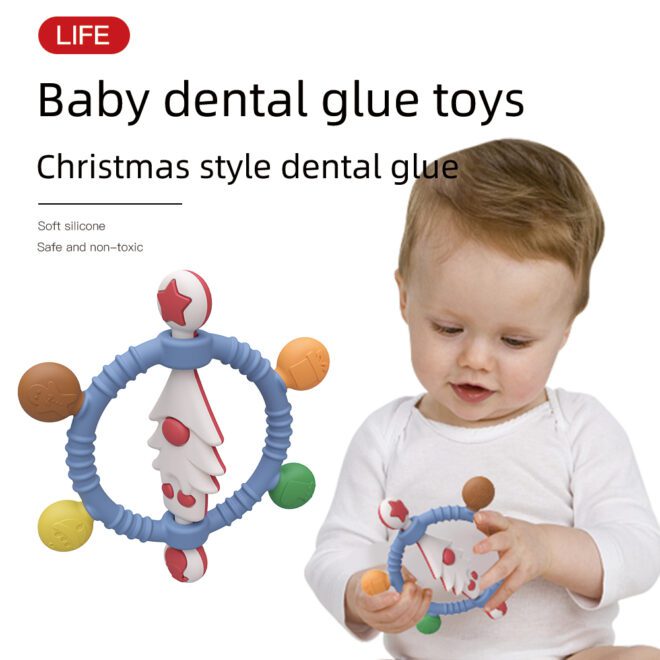 Hot Selling Baby Silicone Teether3