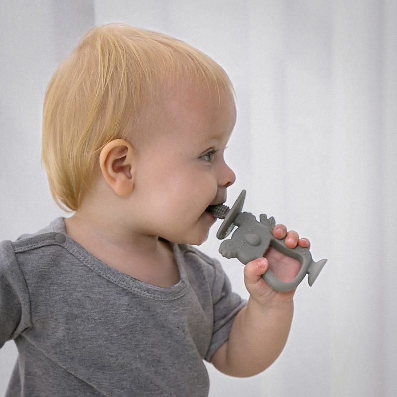 silicone baby teether
