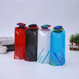 Collapsible Soft Plastic Water Bag OEM Customized