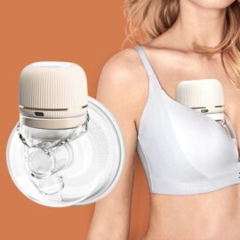 Double Wearable Electric Breast Pump 240ML Hands Free