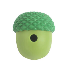 Multifunctional silicone dog toy ball feeder