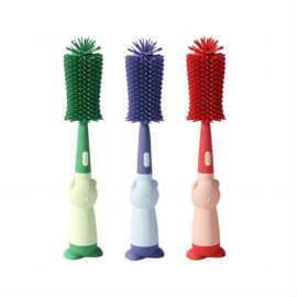 OEM factory manufacturing silicone bottle brush set