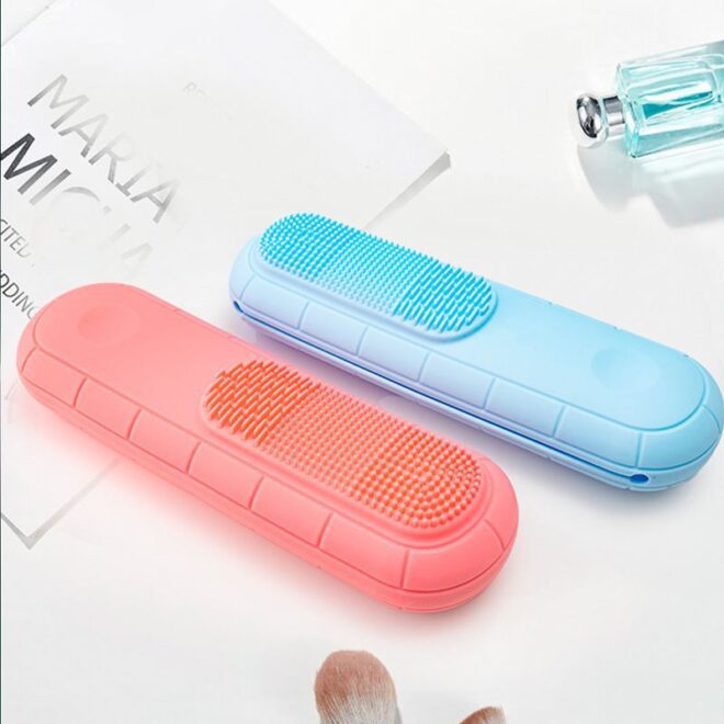 silicone makeup brush holder