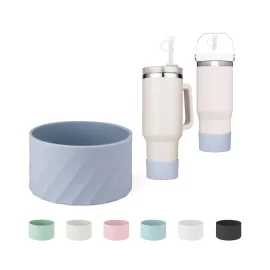 custom cup cover silicone tumbler sleeve