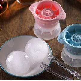 Custom ice cube molds big size round shape for whiskey beer