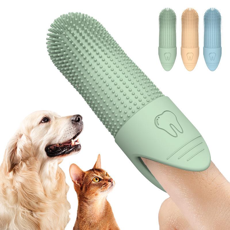 dog finger toothbrush