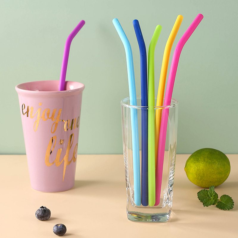 silicone straws