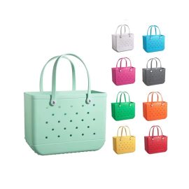 2024 fashion hot selling beach bag hole bogg bag wholesale